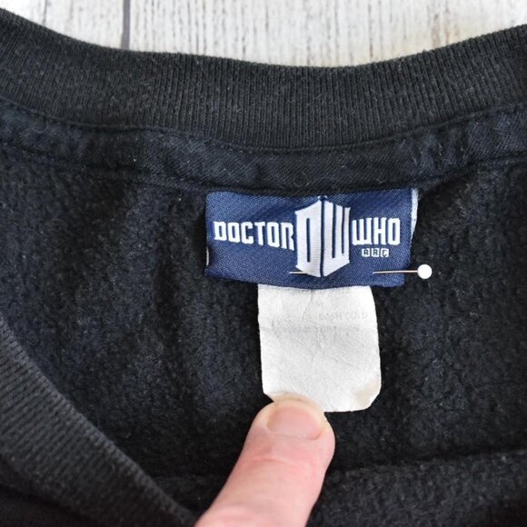 Vintage Y2K 2009 Doctor Who Crewneck Screen Print Sweatshirt - Picture 5 of 7